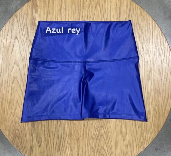MINI SHORT AZUL REY METALIZADO T.UNICA