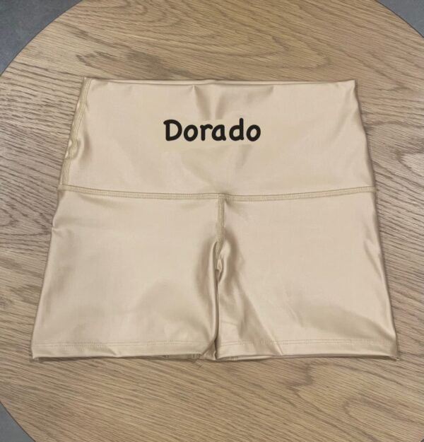 MINI SHORT DORADO METALIZADO T.UNICA