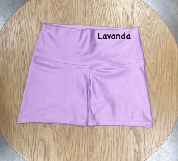 MINI SHORT LAVANDA METALIZADO T.UNICA