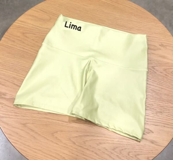 MINI SHORT LIMA METALIZADO T.UNICA