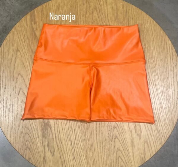 MINI SHORT NARANJA METALIZADO T.UNICA