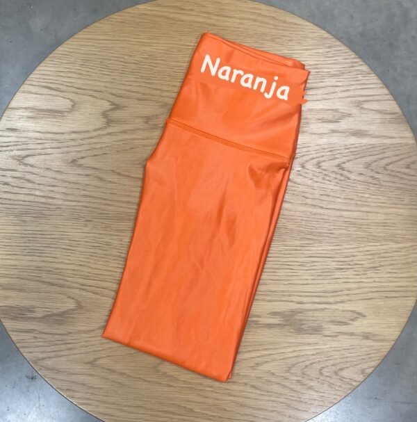 LEGGINGS NARANJA METALIZADO - Image 3