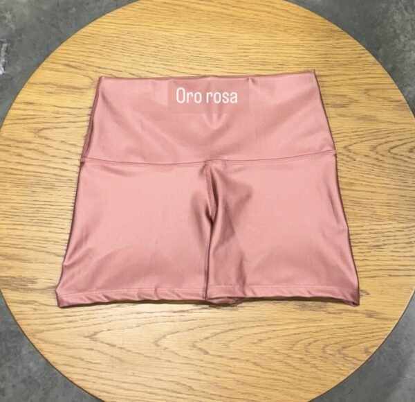 MINI SHORT ORO ROSA METALIZADO T.UNICA