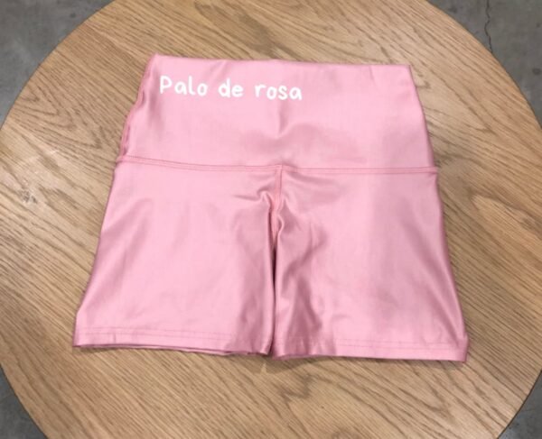 MINI SHORT PALO DE ROSA METALIZADO T.UNICA