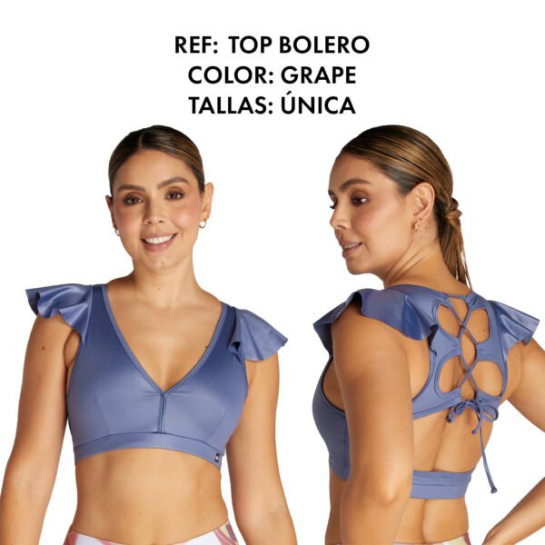 TOP BOLERO GRAPE - Image 6