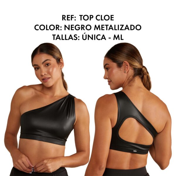 CLOE NEGRO METALIZADO - Image 6