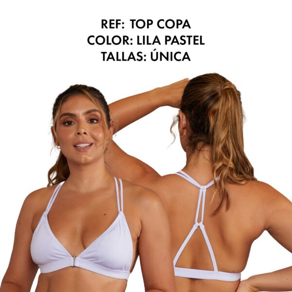 TOP COPA LILA PASTEL - Image 5