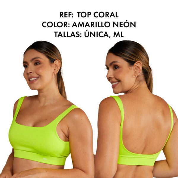 TOP CORAL AMARILLO NEON - Image 4