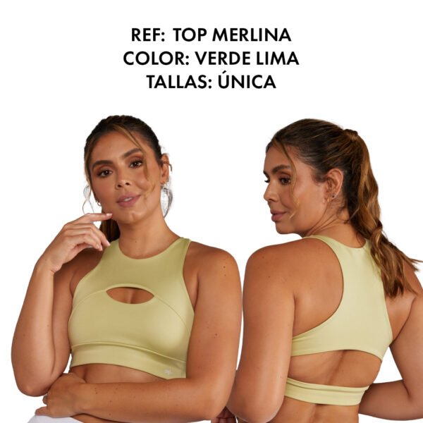 TOP MERLINA VERDE LIMA - Image 2
