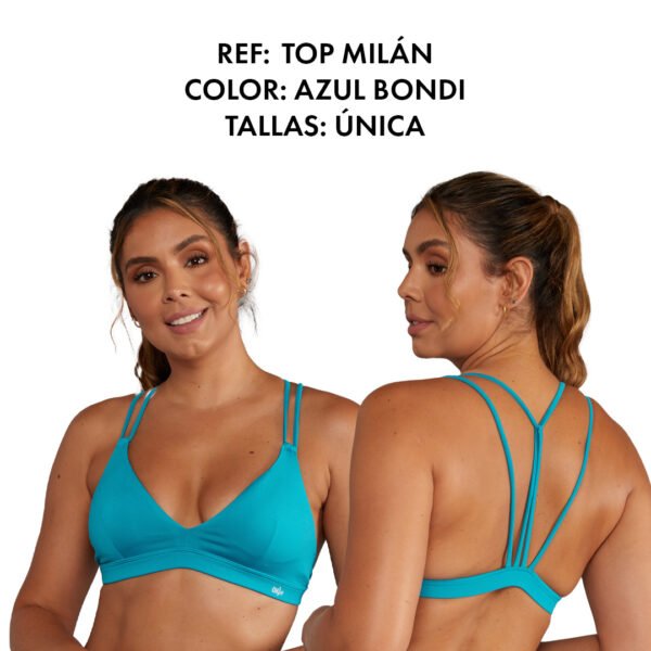TOP MILAN AZUL BONDI - Image 2