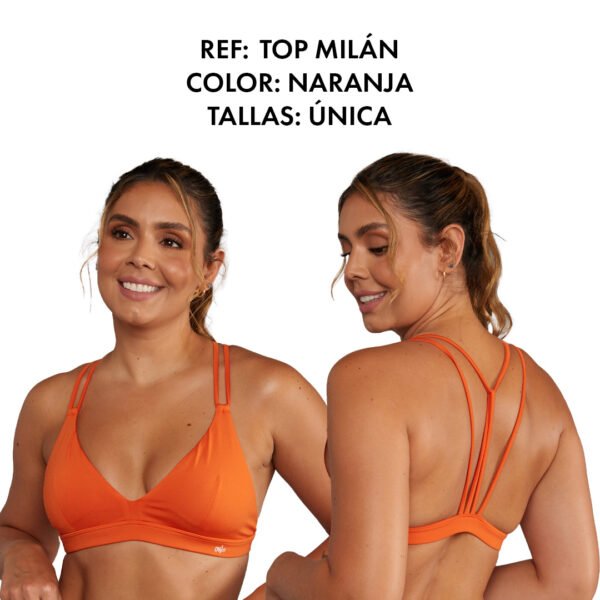 TOP MILAN NARANJA - Image 2