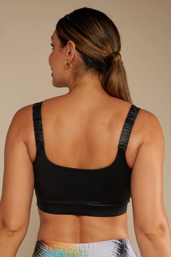 TOP ROSE NEGRO METALIZADO - Image 2